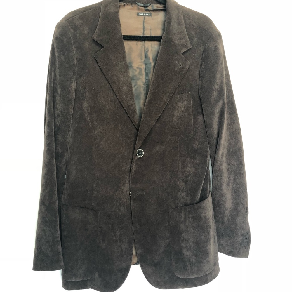 Giorgio Armani corduroy blazer